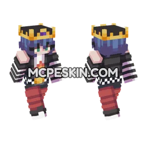 Sandra Alex Minecraft Bedrock skin