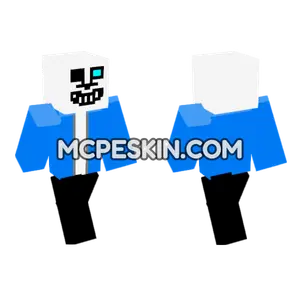 Sans Undertale Skin Minecraft Bedrock skin