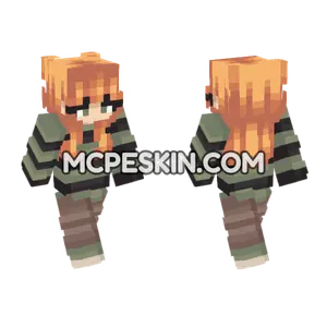 Sarah Minecraft Bedrock skin