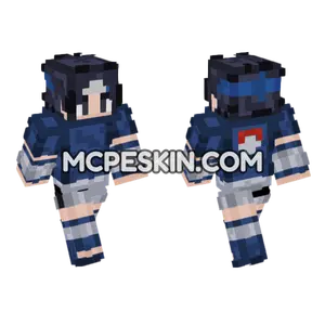 Sasuke Skin Minecraft Bedrock skin