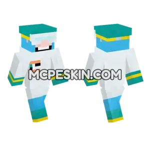 Scientist Wilson Minecraft Bedrock skin