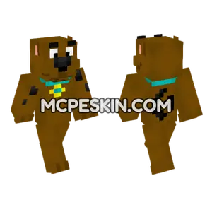 Scooby Doo Skin Minecraft Bedrock skin
