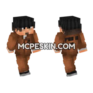 SCP D Class Skin Minecraft Bedrock skin