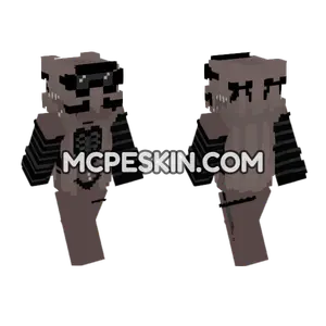 SCP Foundation Agent Minecraft Bedrock skin