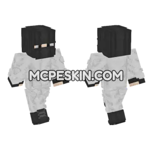SCP Foundation Guard Minecraft Bedrock skin