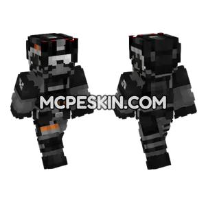 SCP Foundation Operator Minecraft Bedrock skin