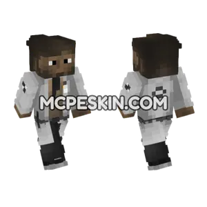 SCP Researcher V3 Minecraft Bedrock skin