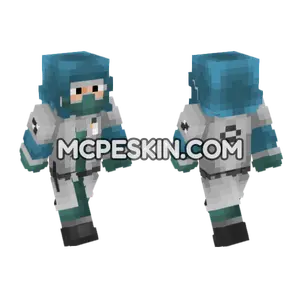 SCP Researcher V4 Minecraft Bedrock skin