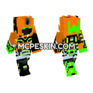 SD7 Transformer Prime Cybertron Minecraft Bedrock skin