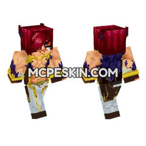 Sett League Of Legends Minecraft Bedrock skin