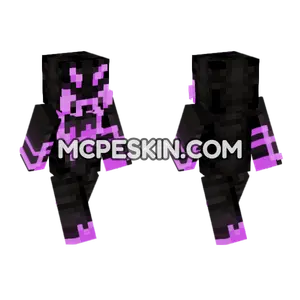 Shadow 20 Minecraft Bedrock skin