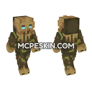 Shadow 21 Minecraft Bedrock skin