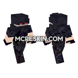 Shadow Rogue Minecraft Bedrock skin