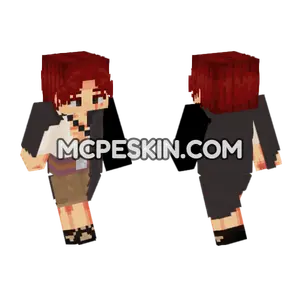 Shanks One Piece Netflix Minecraft Bedrock skin