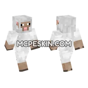 Sheep Man Minecraft Bedrock skin