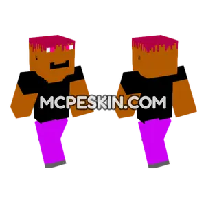 Shicka But Human Minecraft Bedrock skin