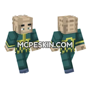 Shigekiyo Yangu Train Skin Minecraft Bedrock skin
