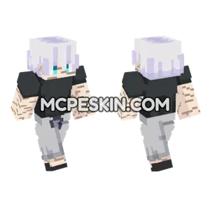 Shinjuku Showdown Gojo Vs Sukuna Minecraft Bedrock skin