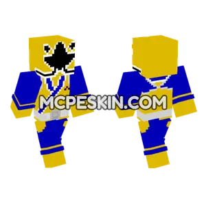 Shinken Gold Minecraft Bedrock skin