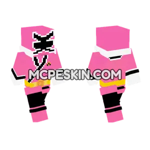 Shinken Pink Minecraft Bedrock skin