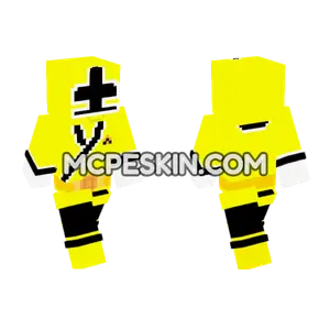 Shinken Yellow Minecraft Bedrock skin