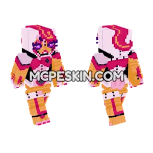 Showbiz Pizza Funtime Chica Minecraft Bedrock skin