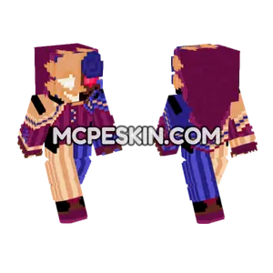 Showbiz Pizza Jumbo Plaza Daycare Attendant Minecraft Bedrock skin