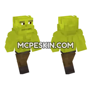 Shrek Skin Minecraft Bedrock skin