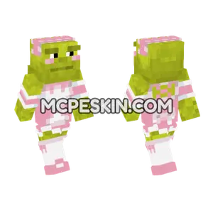 Shrekgirl Minecraft Bedrock skin