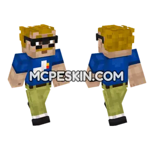 Sigge Cowboy Skin Minecraft Bedrock skin