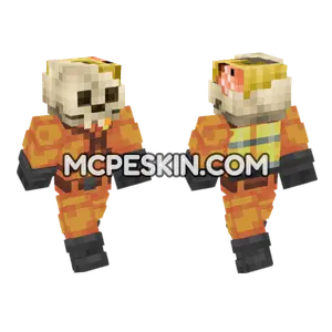 Skeleton Skin Minecraft Bedrock skin