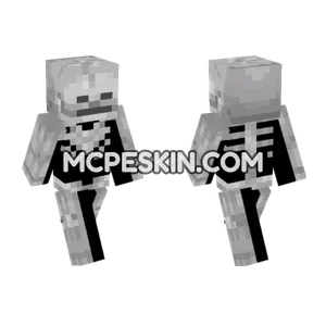 Skeleton Skin Minecraft Bedrock skin