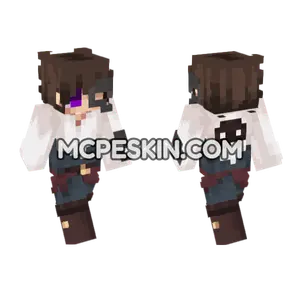 Skin10 Original Character Minecraft Bedrock skin