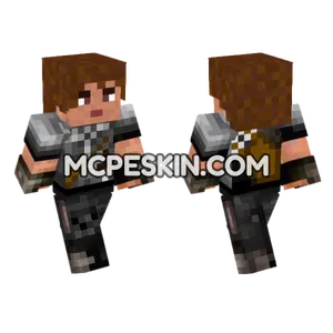 Skin11 Brown Hair Minecraft Bedrock skin