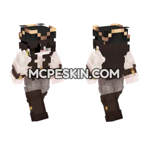 Skin18 Anime Character Minecraft Bedrock skin