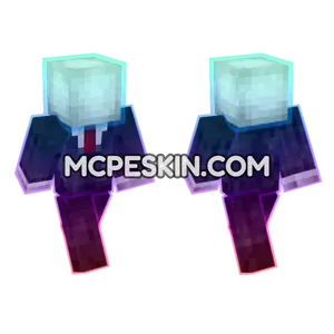 Skin30 Black Suit Minecraft Bedrock skin