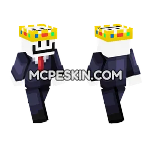 Skin6 Suit Minecraft Bedrock skin