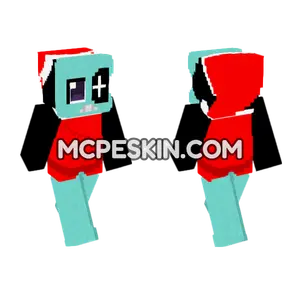 Sleepy Santa Dandy Minecraft Bedrock skin