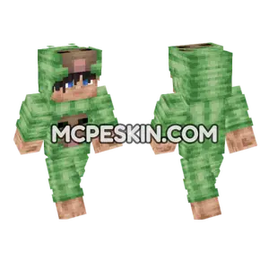 Slime Sheep Minecraft Bedrock skin