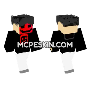 Smile Eater Skin Minecraft Bedrock skin