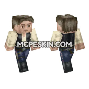 Smuggler Han Solo Episode IV Minecraft Bedrock skin