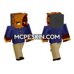 Solar Tsams Blue Button Up