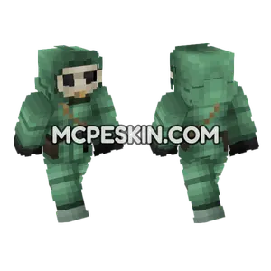 Soviet NBC Troop Minecraft Bedrock skin