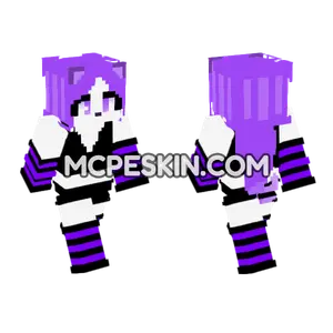 Spaciekatt Skin Minecraft Bedrock skin