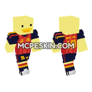 Spain Duck Minecraft Bedrock skin