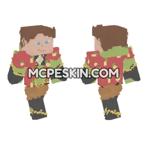 Spark Vacation Unmasked Minecraft Bedrock skin