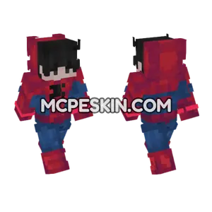 Spider-Man 8 Minecraft Bedrock skin