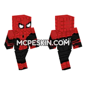 Spider-Man Far From Home Minecraft Bedrock skin