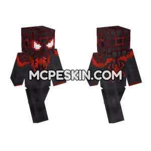 Spider-Man Miles Morales Skin Minecraft Bedrock skin