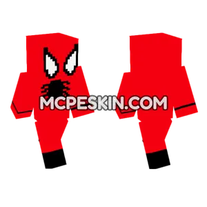Spider-Man Suit Minecraft Bedrock skin